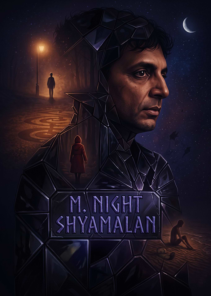 M. Night Shyamalan Cinematic Tribute Poster
