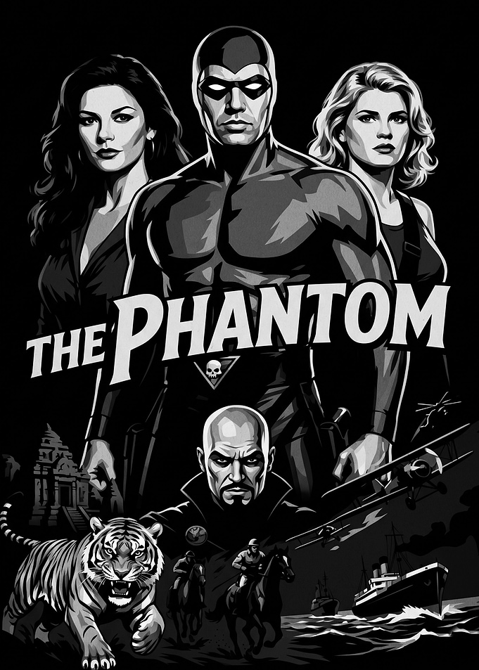 The Phantom Comic Book Poster
