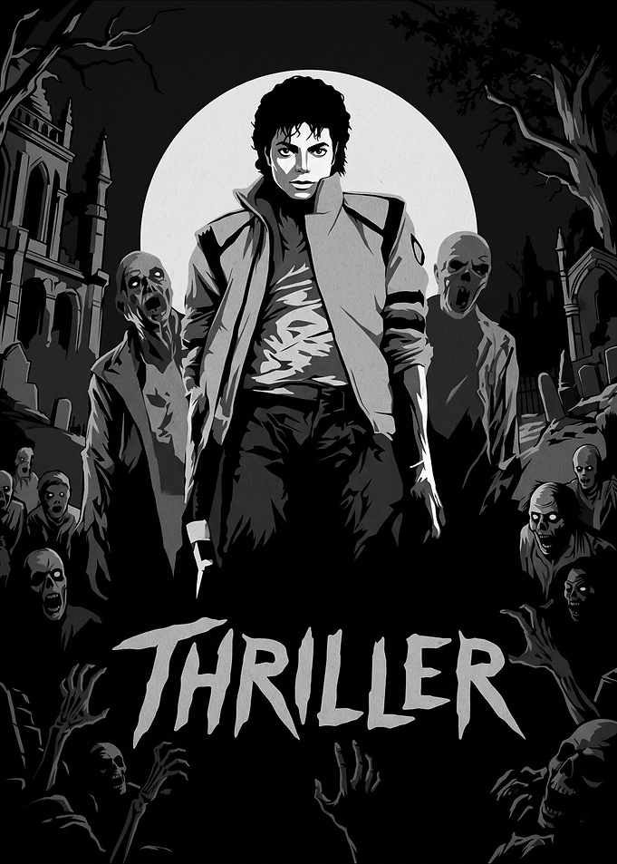 Michael Jackson Thriller Poster