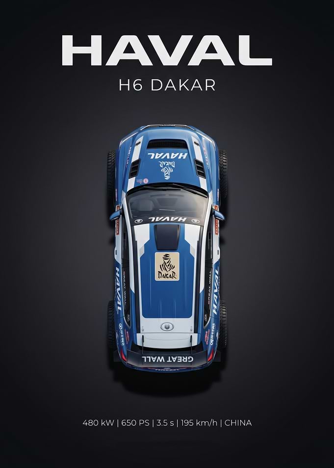 Haval H6 Dakar Rally Car