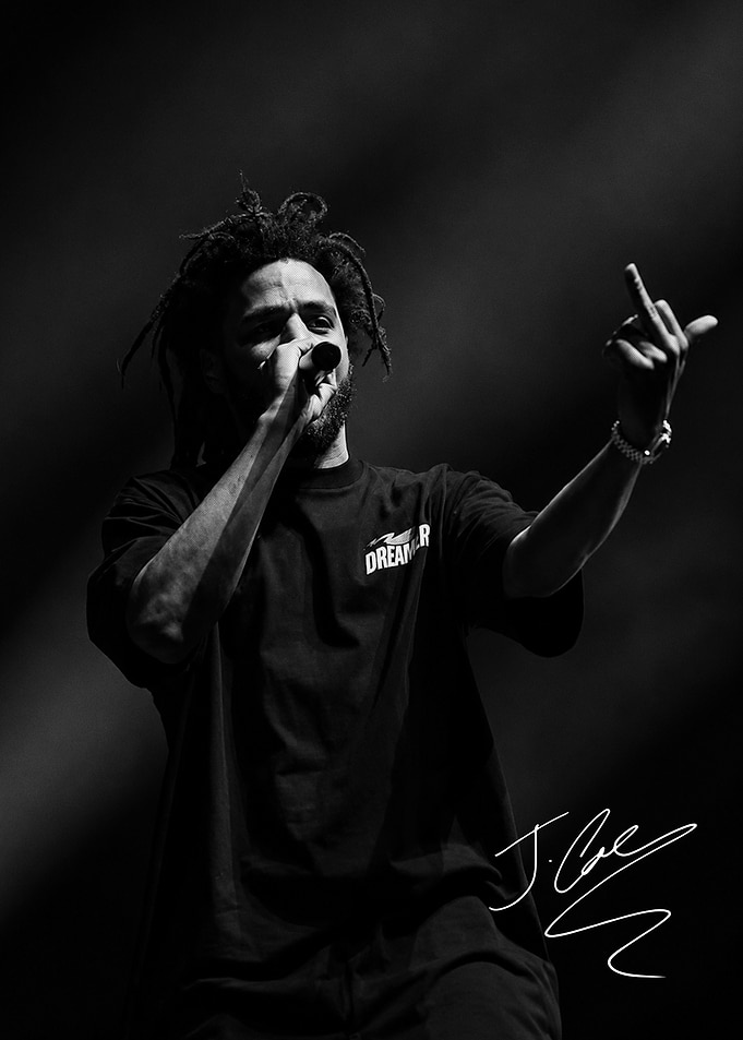 J. Cole Performing Live on Stage