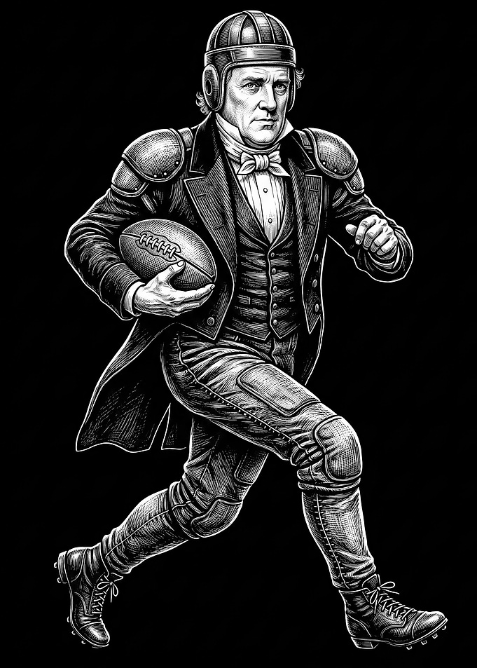 James Buchanan Gentleman Football Player