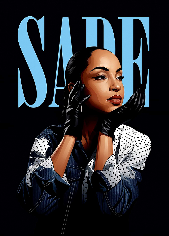Sade Adu Portrait