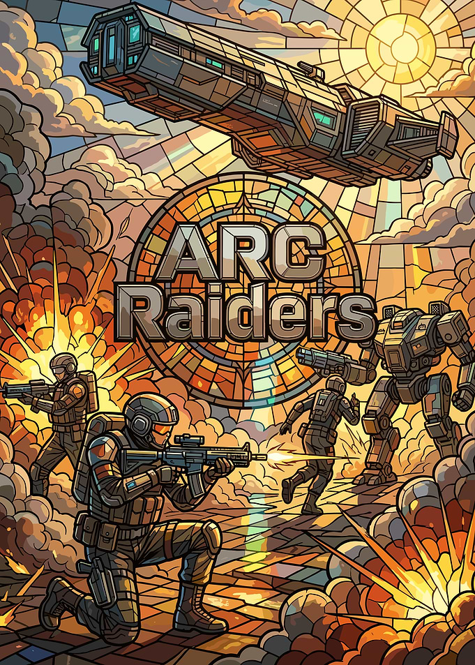 ARC Raiders Stained Glass Poster
