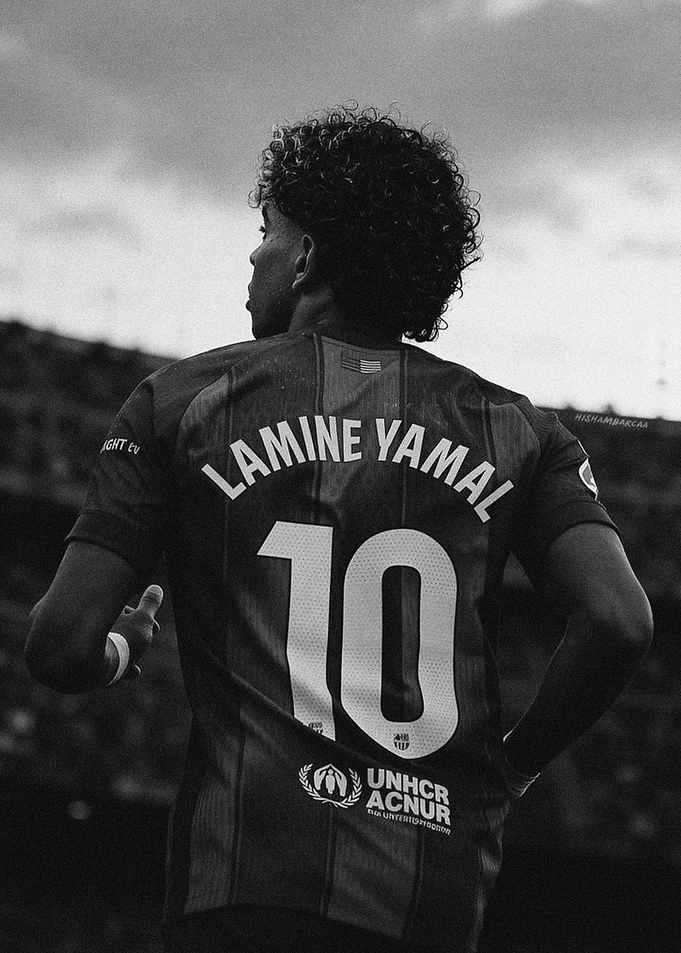 Lamine Yamal FC Barcelona Jersey Back
