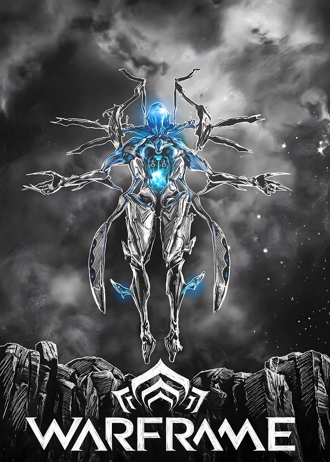 Warframe Titania Prime Digital Art