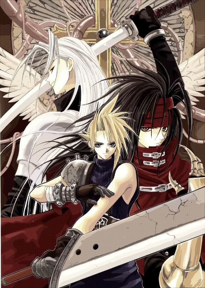 Final Fantasy VII Character Illustration