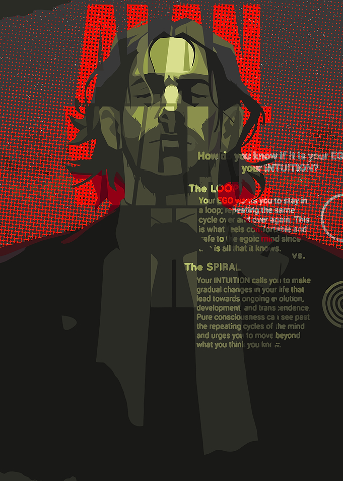 Alan Wake Psychological Poster Art