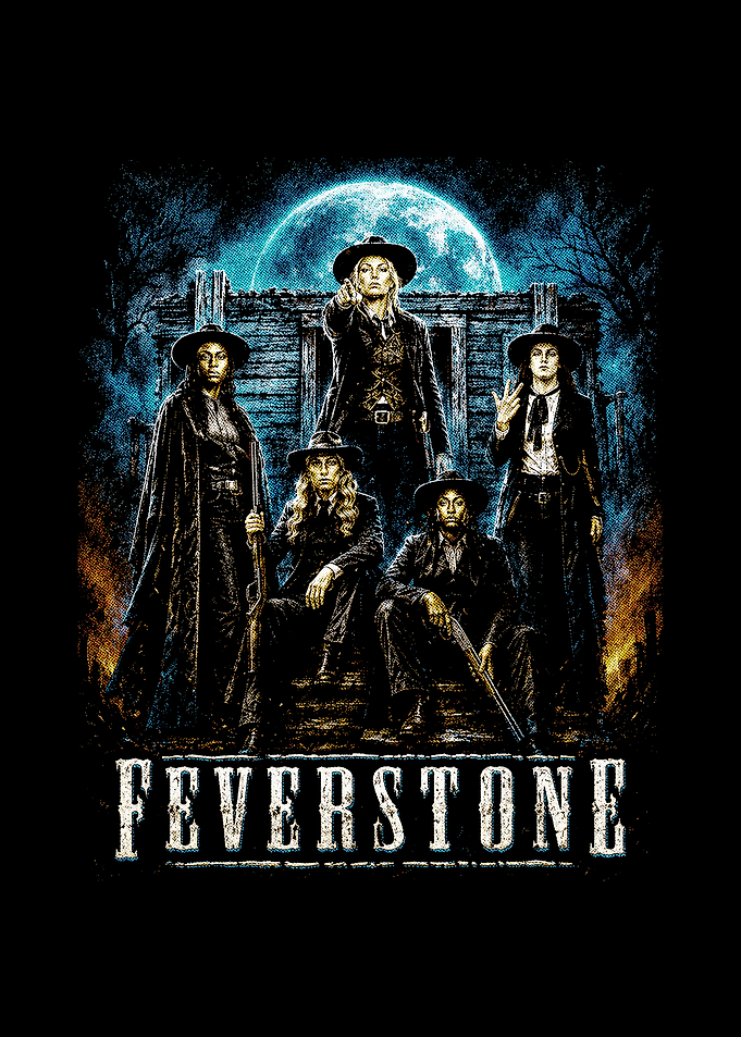 Feverstone Western Outlaw Group Poster