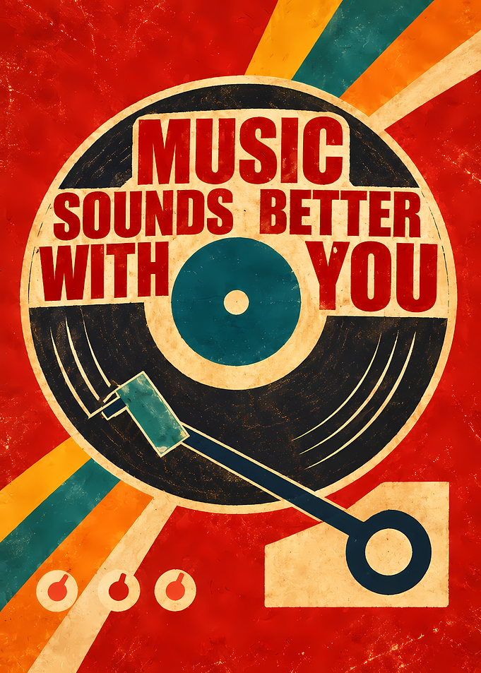 Music Sounds Better With You Poster