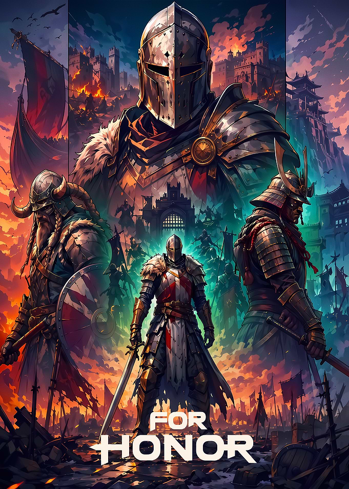 For Honor Fan Art Poster