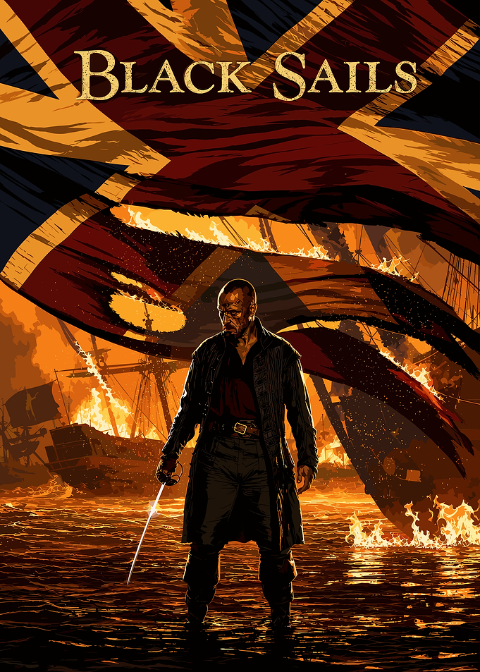 Black Sails TV Show Poster