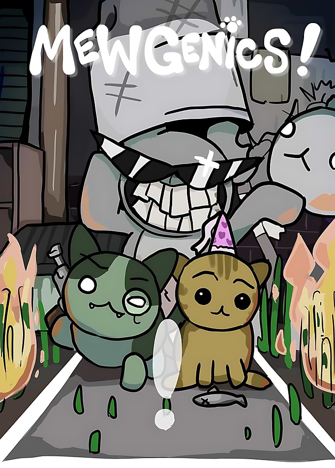 Mewgenics Game Promotional Art