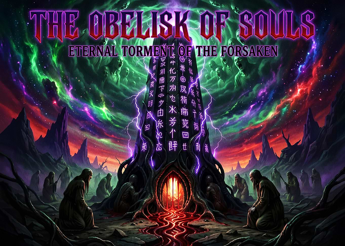 The Obelisk of Souls Fantasy Art