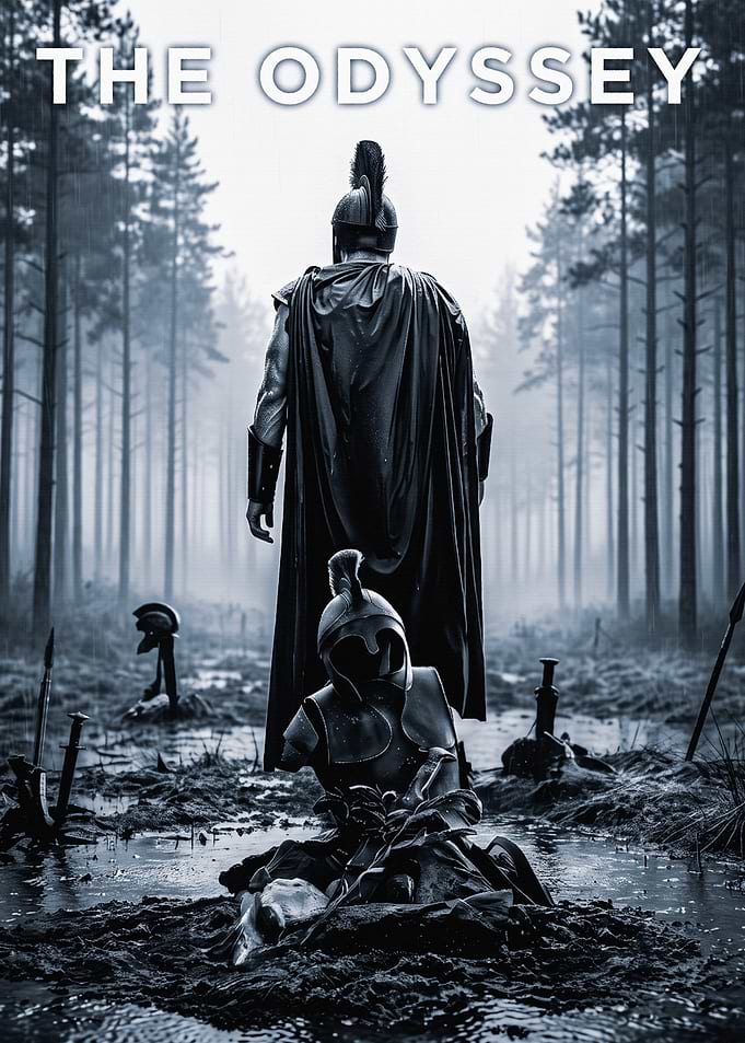 The Odyssey Spartan Warrior Poster