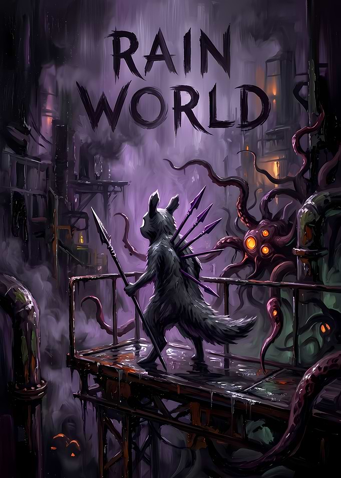 Rain World Game Poster