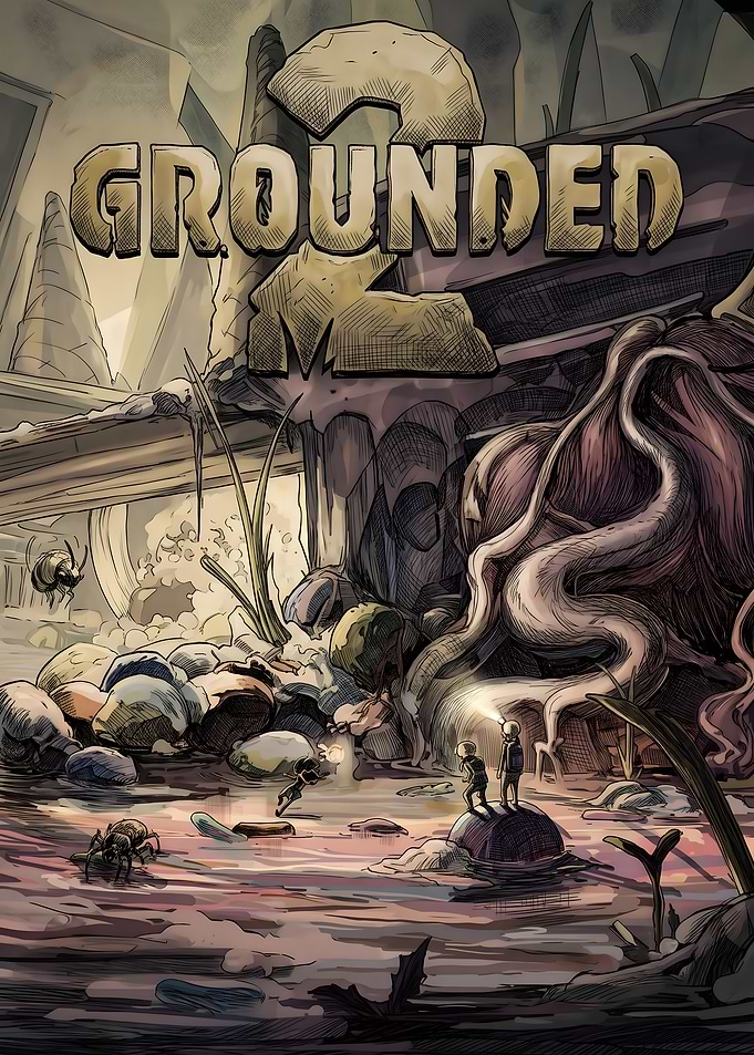 Grounded 2 Video Game Art Poster