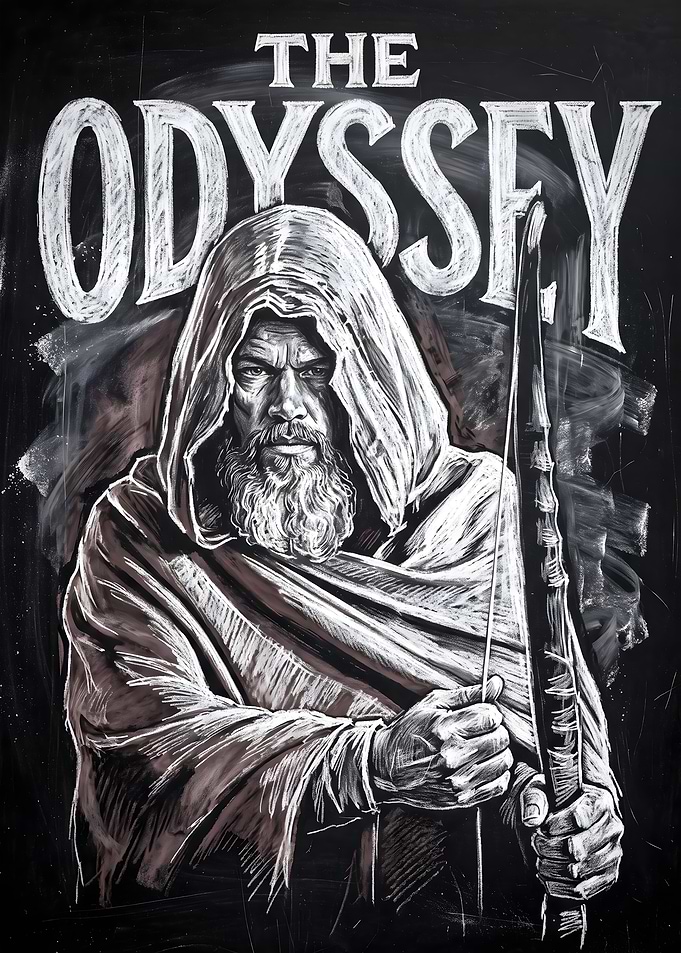 The Odyssey Chalkboard Art