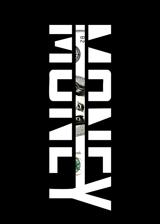 Money Typography Design
