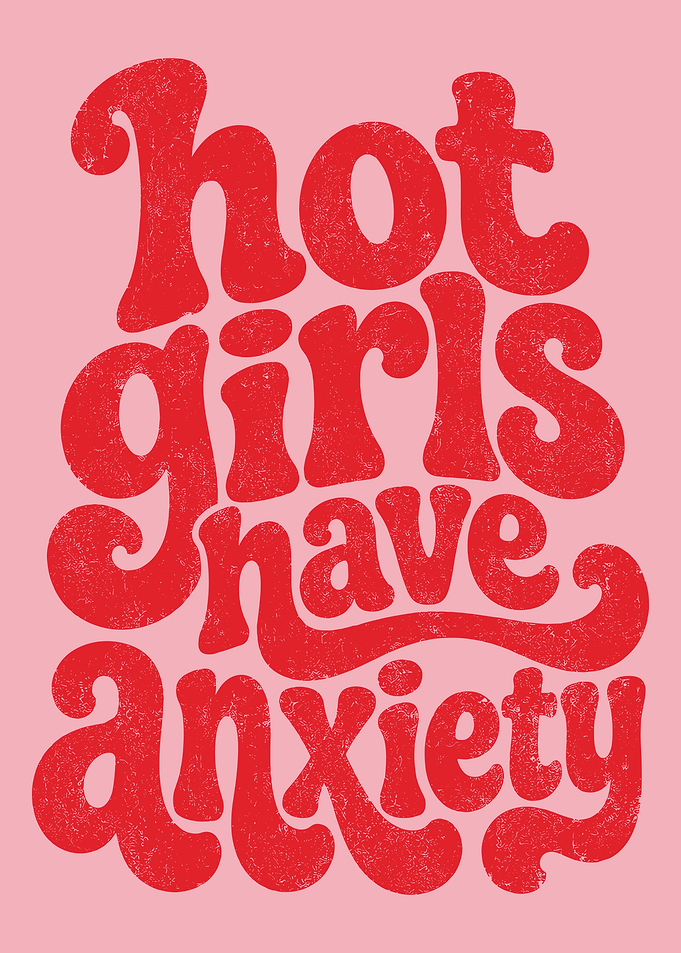 Retro Groovy Typography Poster Vintage 70s Style Inspirational Wall Art