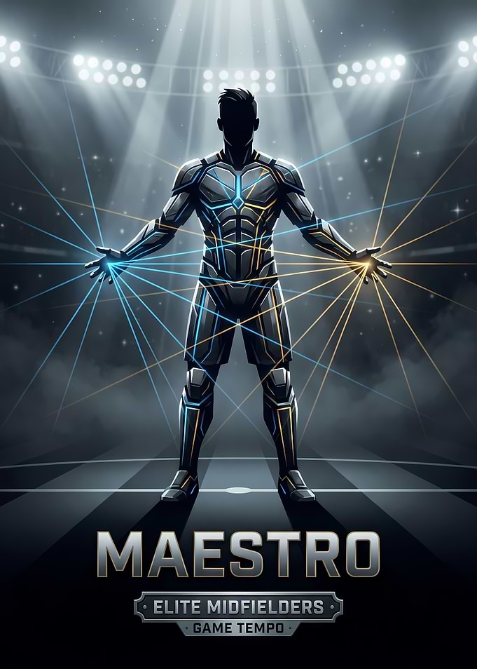 Maestro Elite Midfielder Soccer Poster