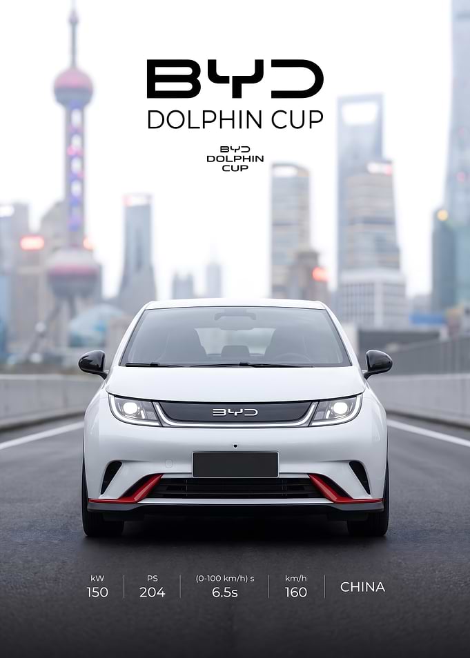 BYD Dolphin Cup Promotional Poster