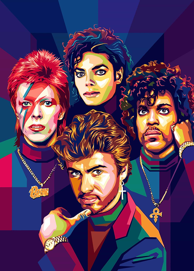 Pop Art Icons of Music