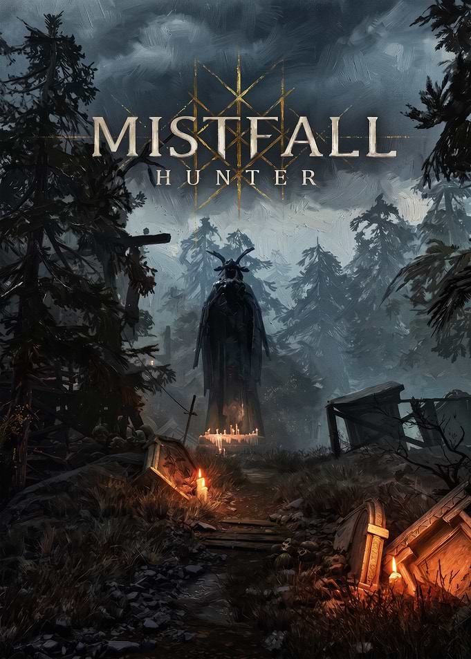 Mistfall Hunter Dark Fantasy Poster