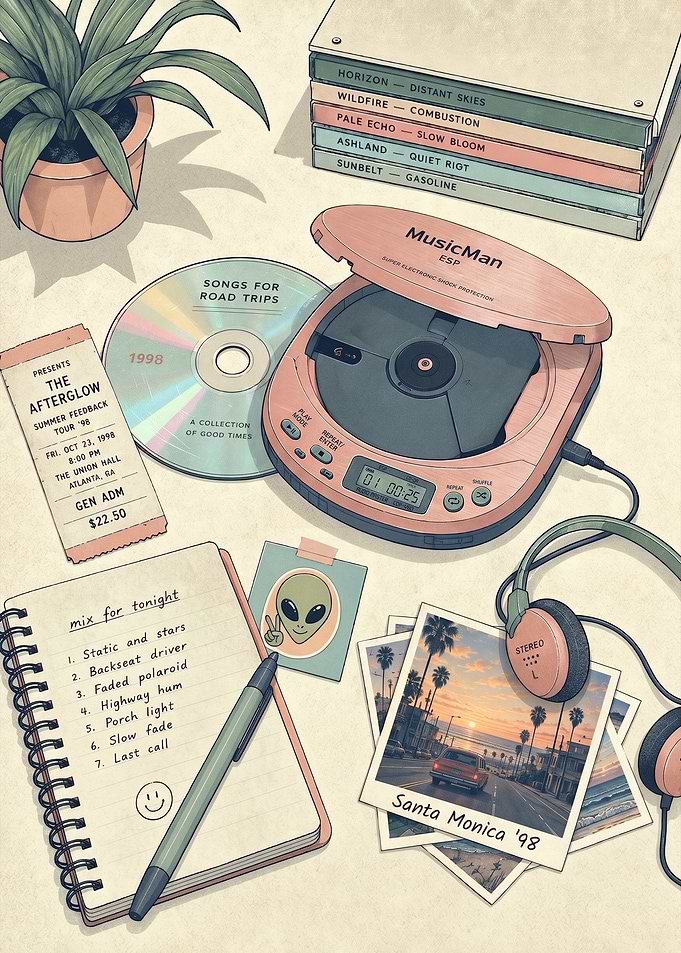 Y2K Dorm Aesthetic Desk
