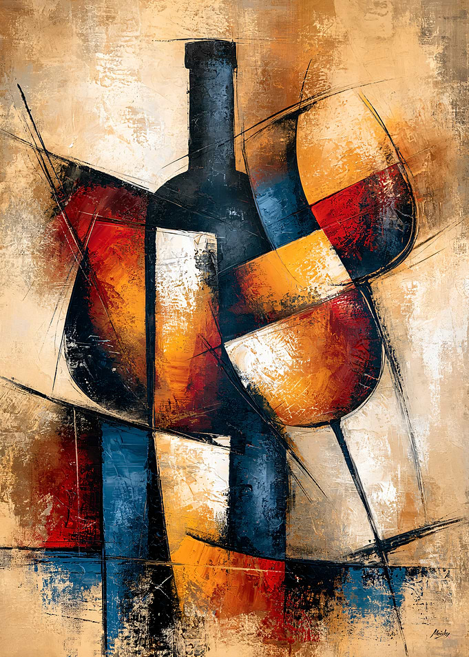 Shibui Geometric Modernism No. 06 – Kanpai Wine Forms