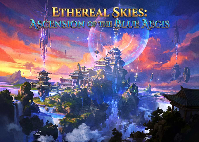 Ethereal Skies: Ascension of the Blue Aegis