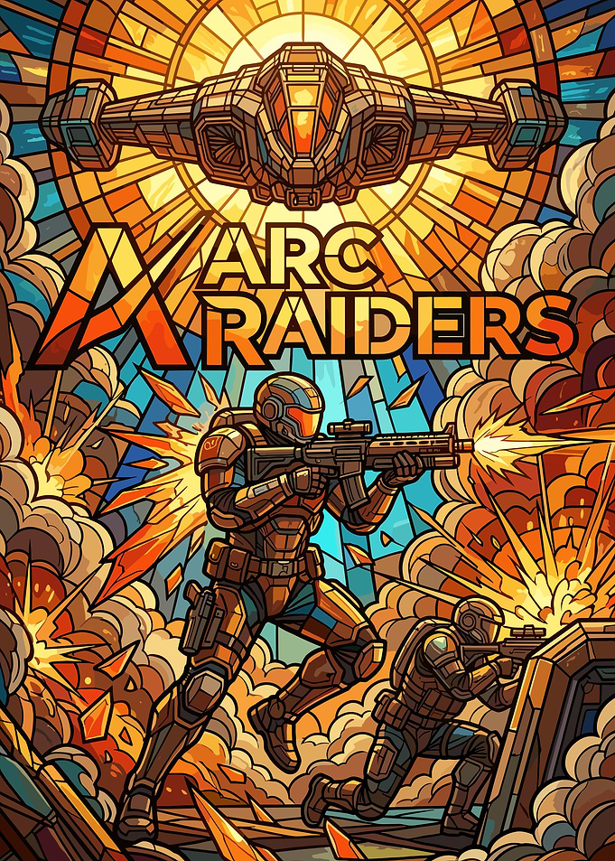 ARC Raiders Stained Glass Poster