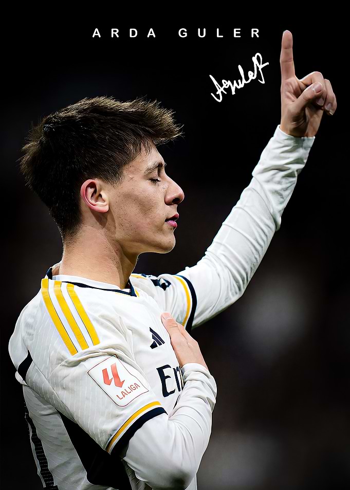 Arda Guler Real Madrid Poster
