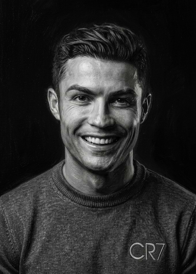 Cristiano Ronaldo Smiling