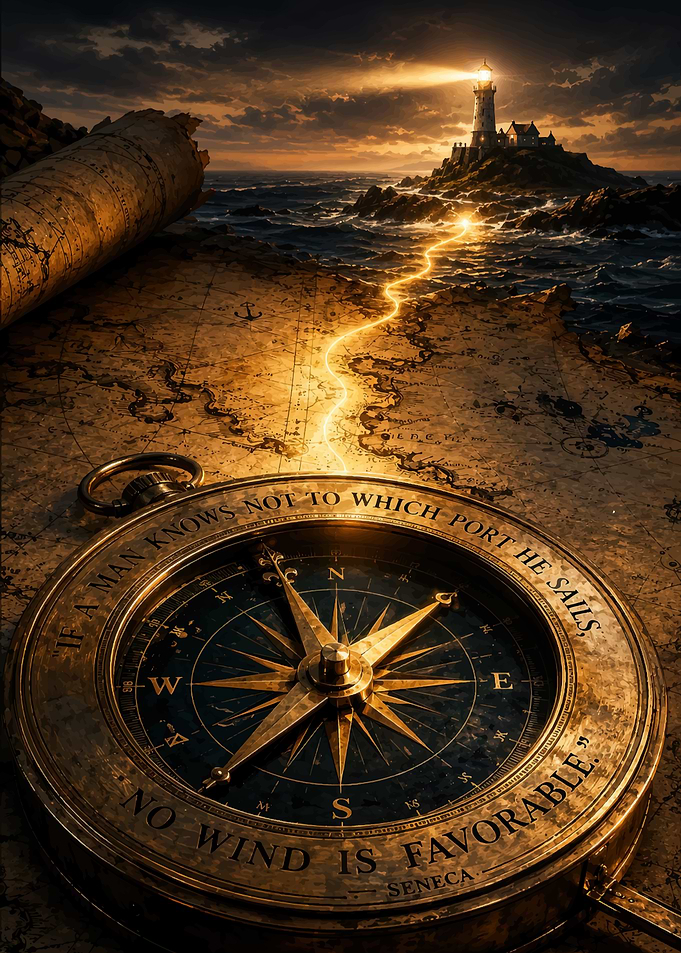 Seneca Compass and Lighthouse Path