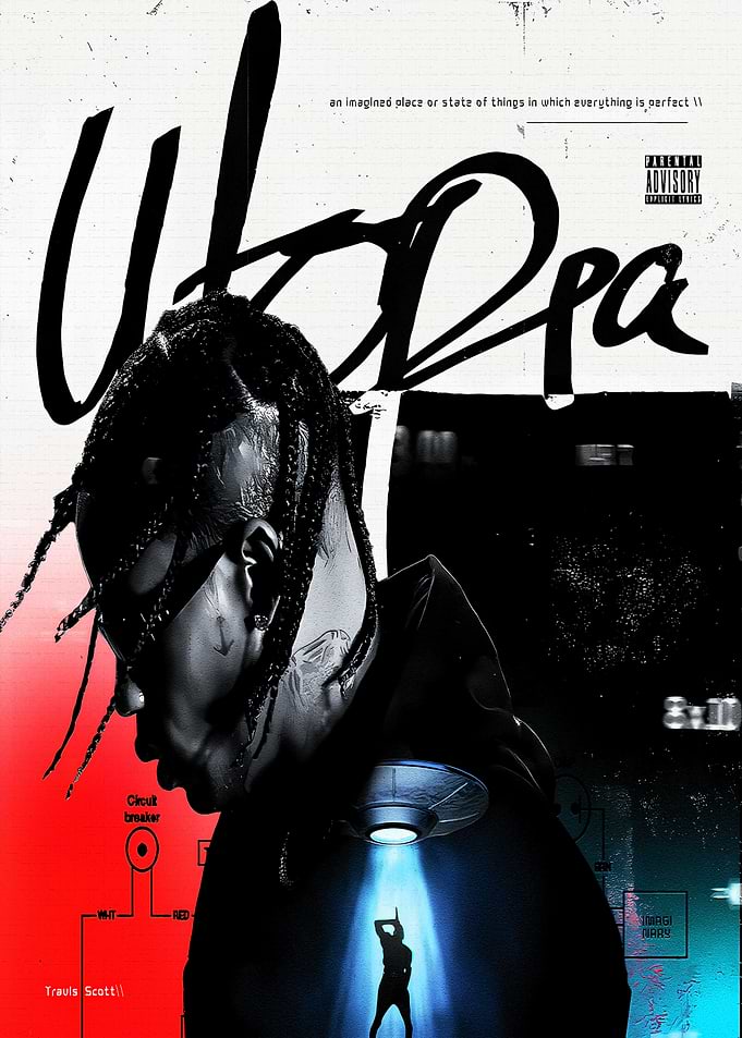 Travis Scott Utopia Album Cover Art