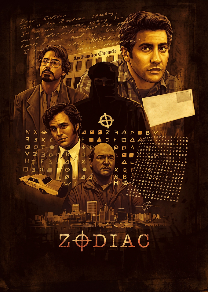 Zodiac Movie Poster Art