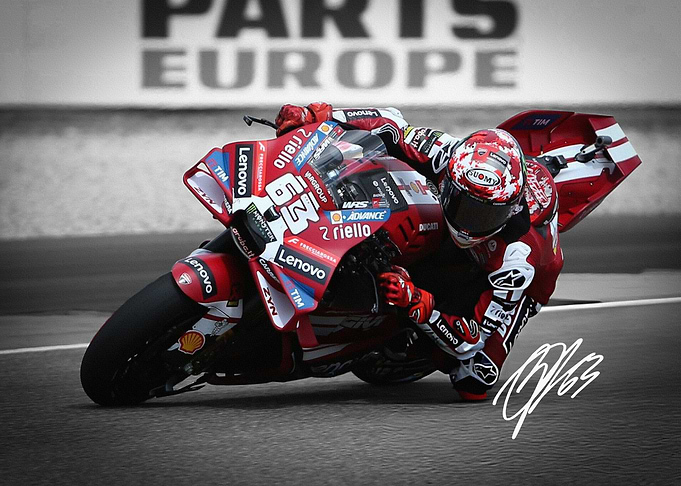 Pecco Bagnaia Motorcycle Racing