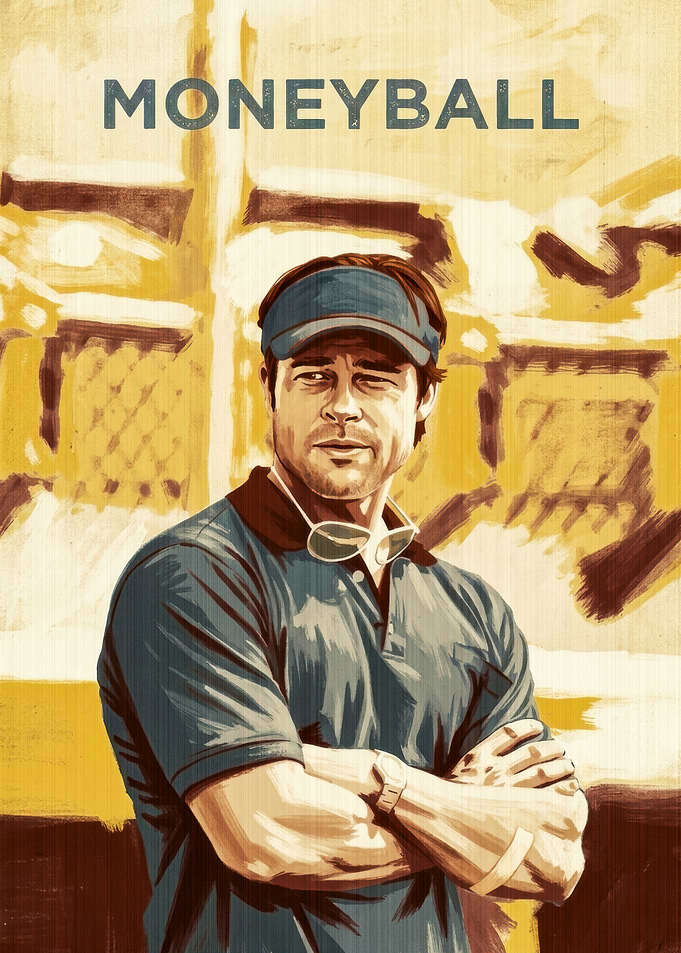 Moneyball Movie Poster Art