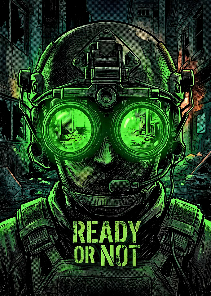 Ready or Not Comic Soldier