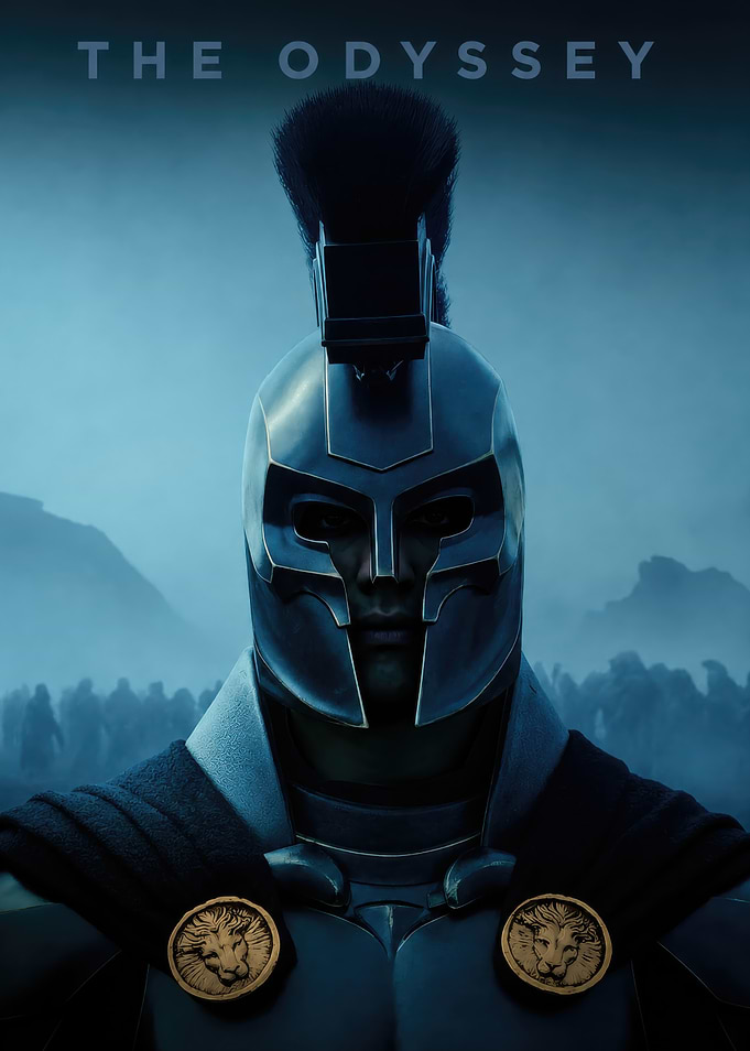 The Odyssey Spartan Warrior Poster