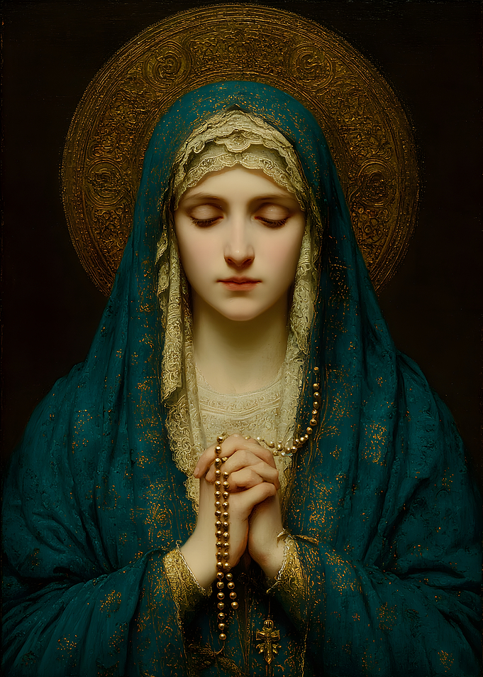 Portrait of the Virgin Mary Praying
