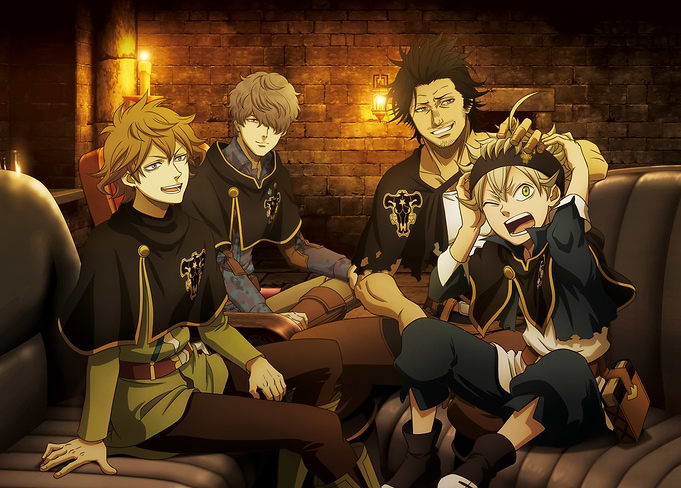 Black Clover: Black Bulls' Candid Camaraderie