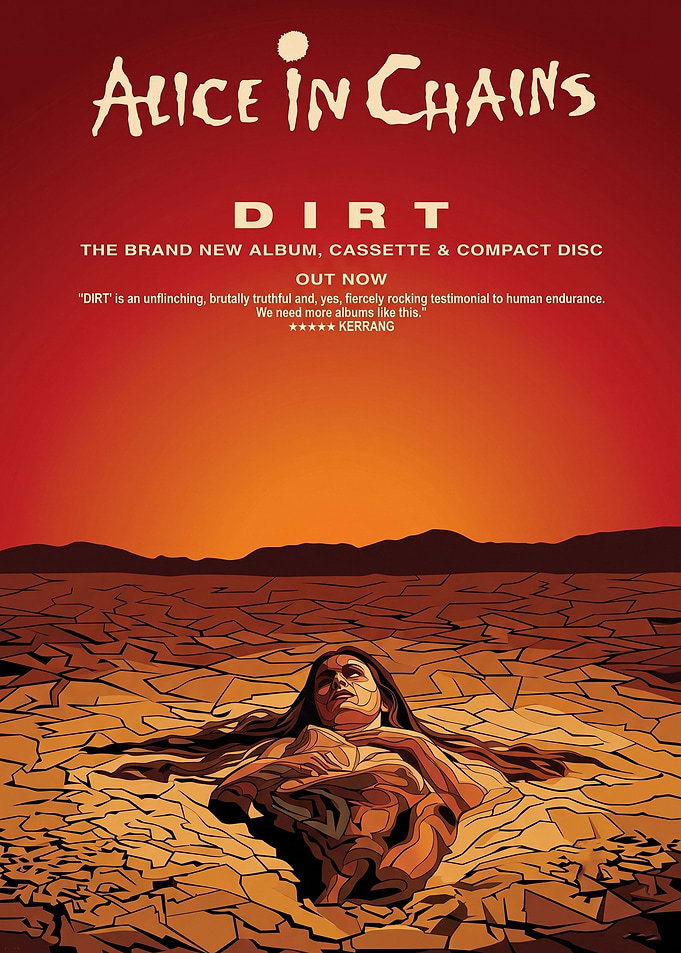 Alice in Chains Dirt Portrait