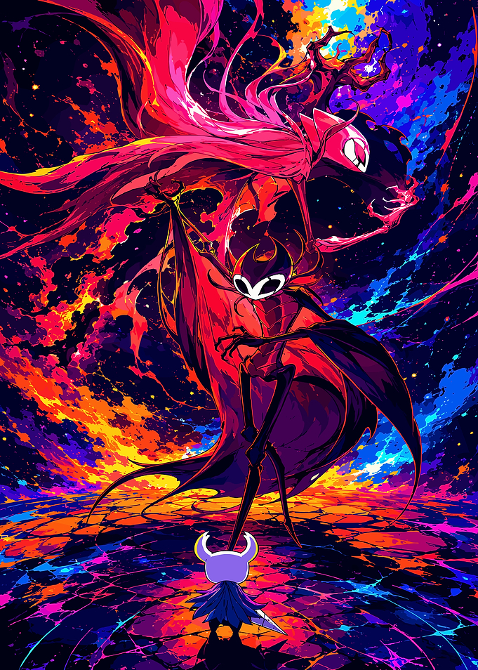 Hollow Knight vs Nightmare King Grimm