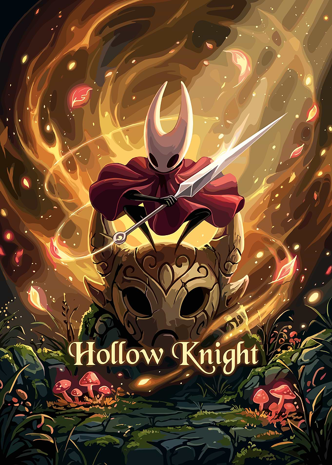 Hollow Knight Hornet Illustration