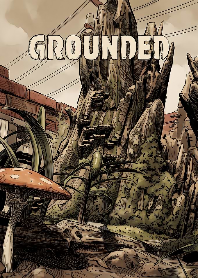 Grounded Video Game Poster