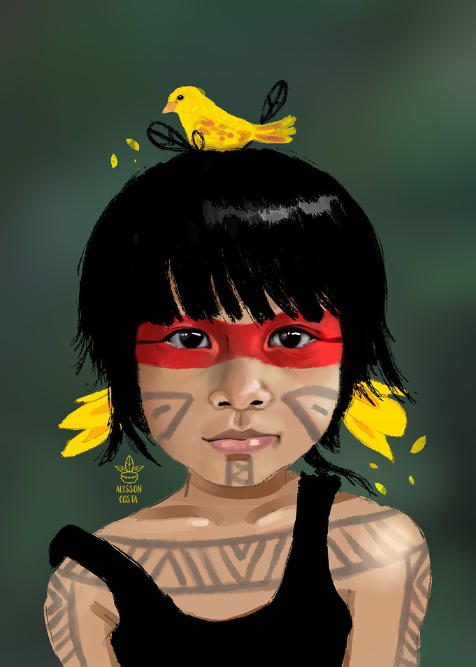 The Guarani - Brazilian Indigenous child