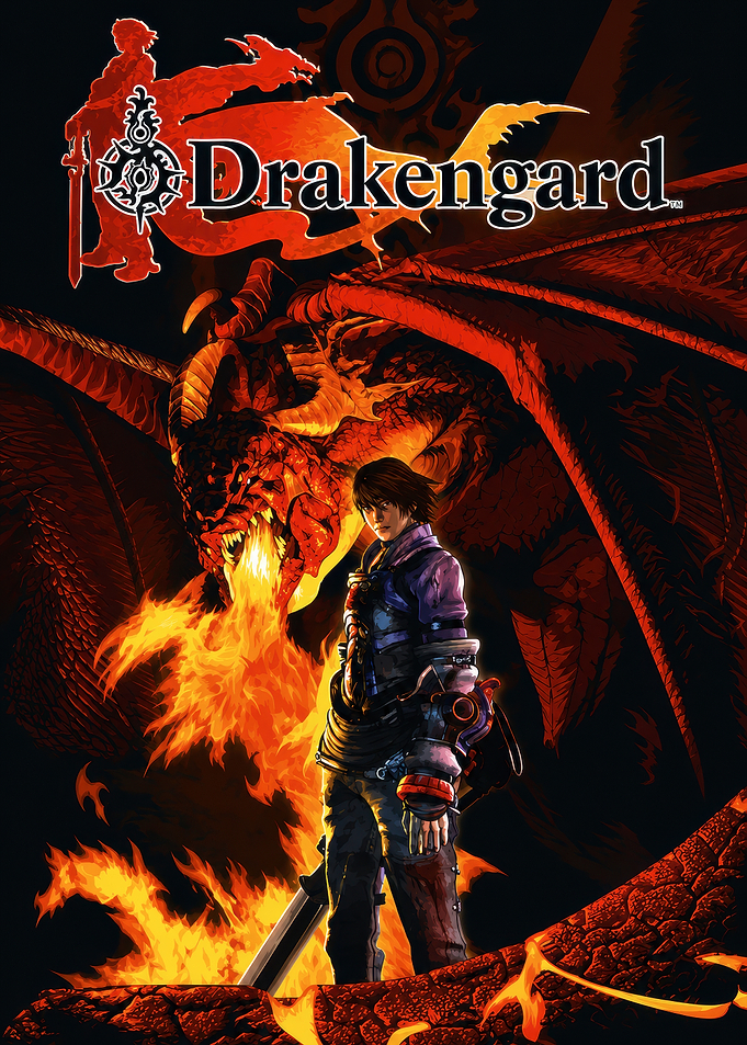 Drakengard Video Game Promotional Art