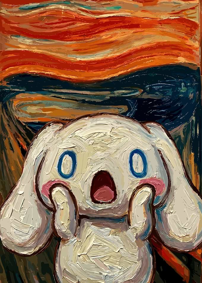 Cinnamoroll Parody of The Scream